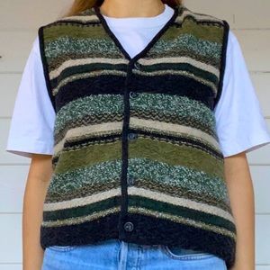 Striped Sweater Vest